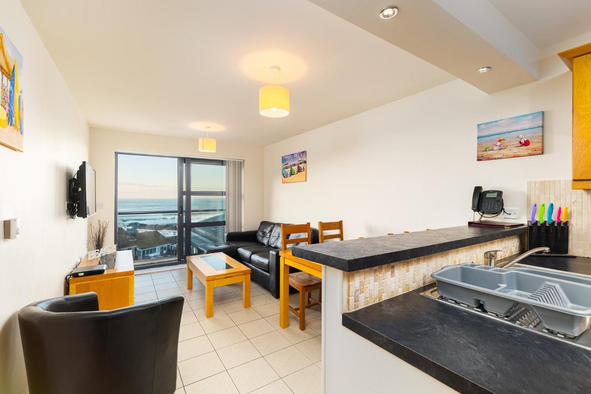 West Beach - Holiday Apartments Westward Ho!  Værelse billede